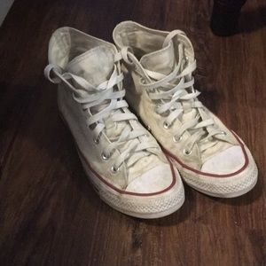White High Top Converse